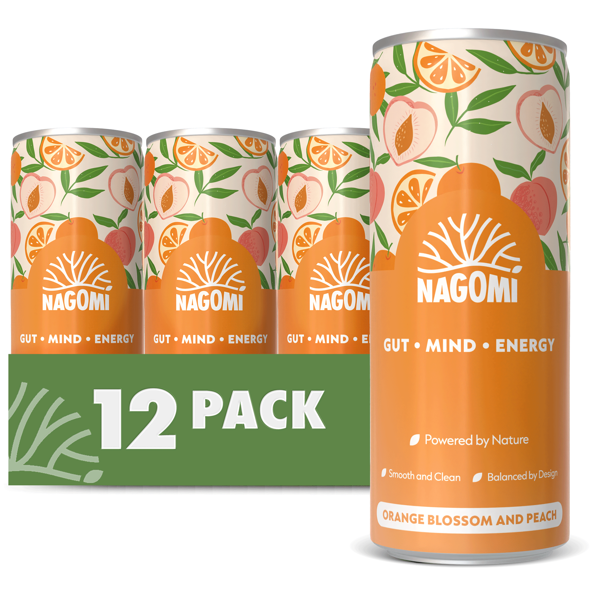 Nagomi Orange Blossom and Peach – 12 Pack